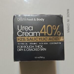 Foot & Body Urea Cream 40% with Salicylic Acid - Black and Gold